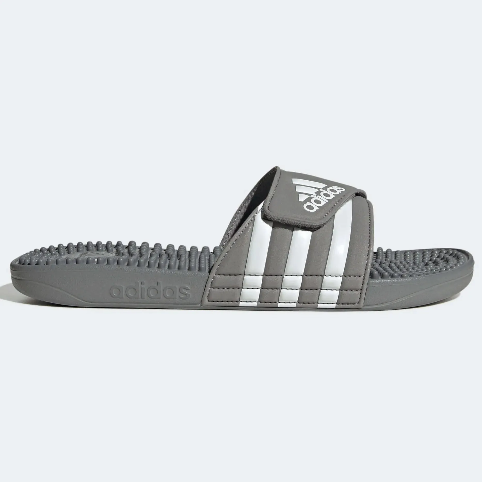 adidas Adissage - Grey - White