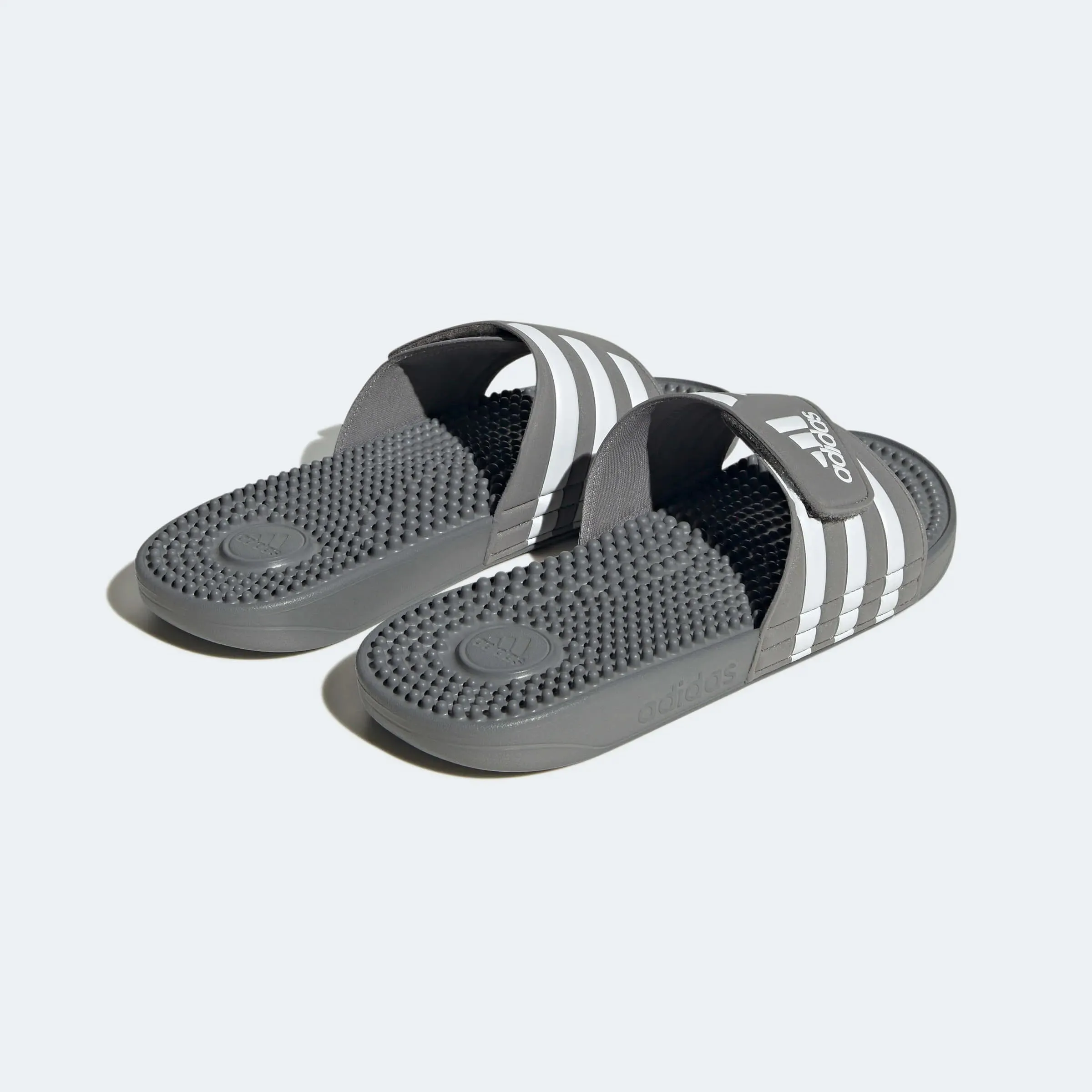 adidas Adissage - Grey - White