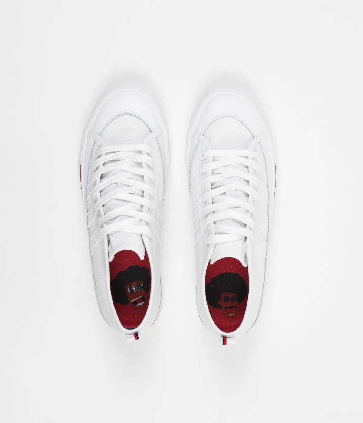 Adidas x Na-Kel Matchcourt RX Shoes - FTW White / Core Black / Scarlet