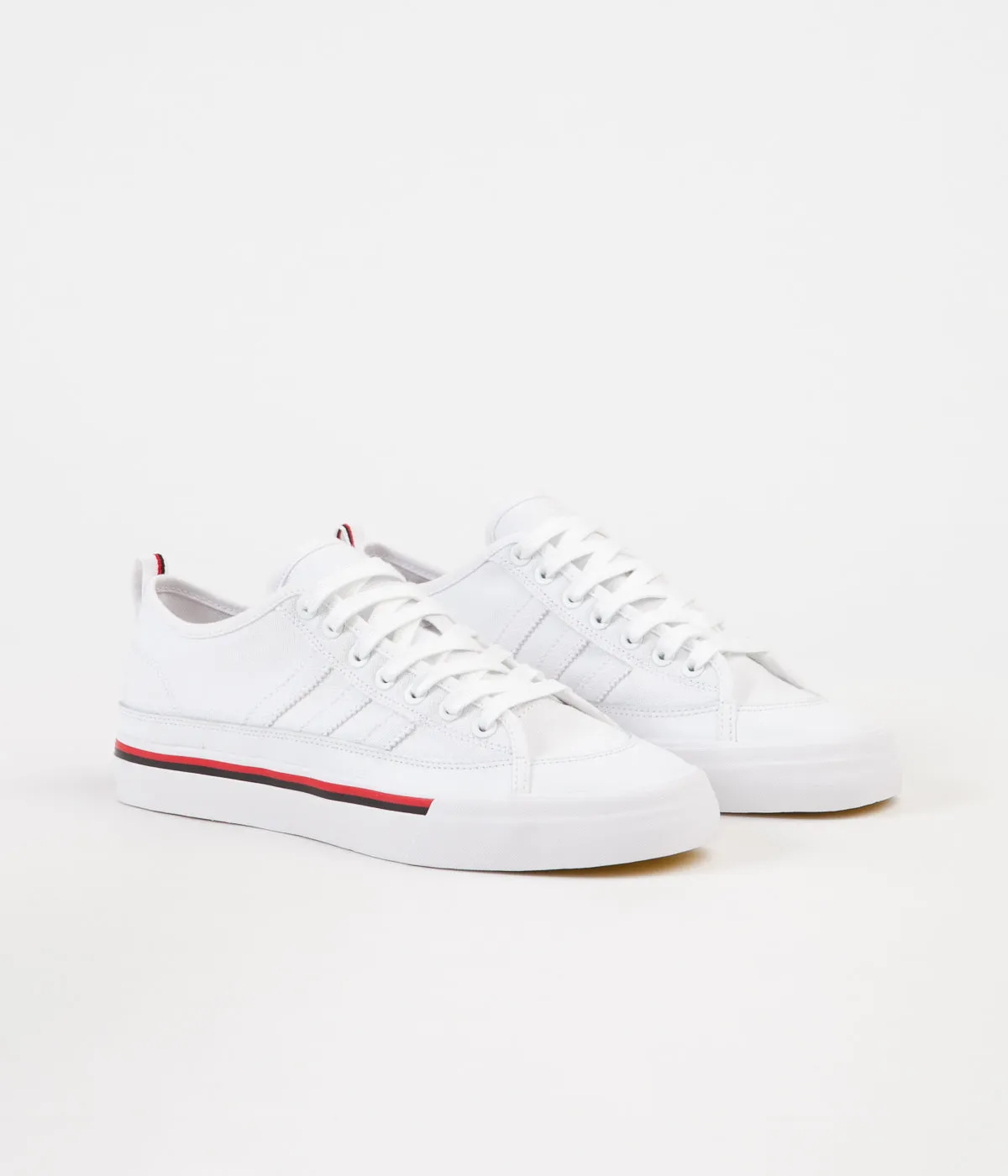 Adidas x Na-Kel Matchcourt RX Shoes - FTW White / Core Black / Scarlet