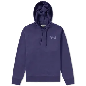 Adidas Y-3 Classic Logo PopOver Hoodie - Yohji Blue