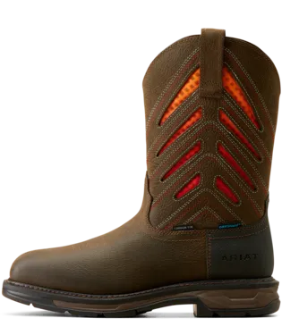 Ariat Boots, 11 inch WorkHog XT VentTEK Waterproof Carbon Toe Work Boot, 10050835 IRON COFFEE