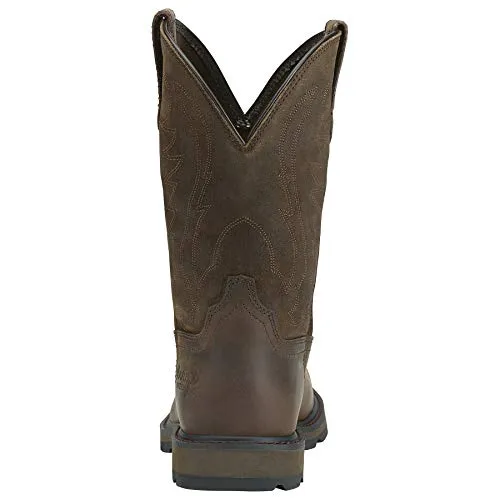 Ariat Work - Bota de trabajo para hombre con puntera de acero, Marrón, 10 M US