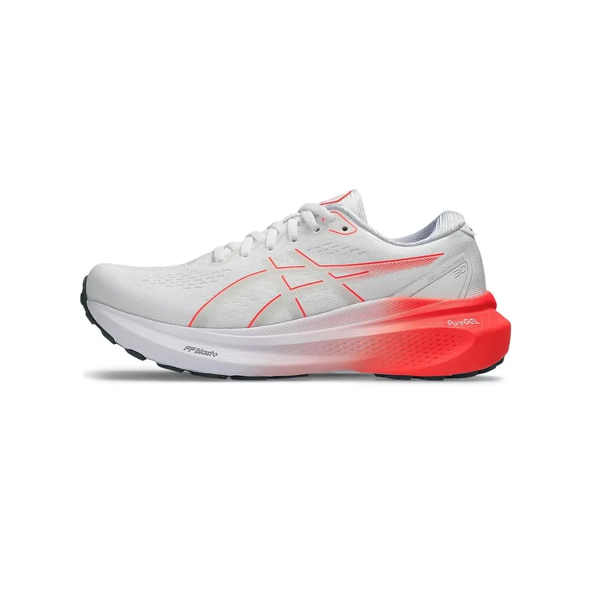 Asics Gel-Kayano 30 White Red Shoes SS24