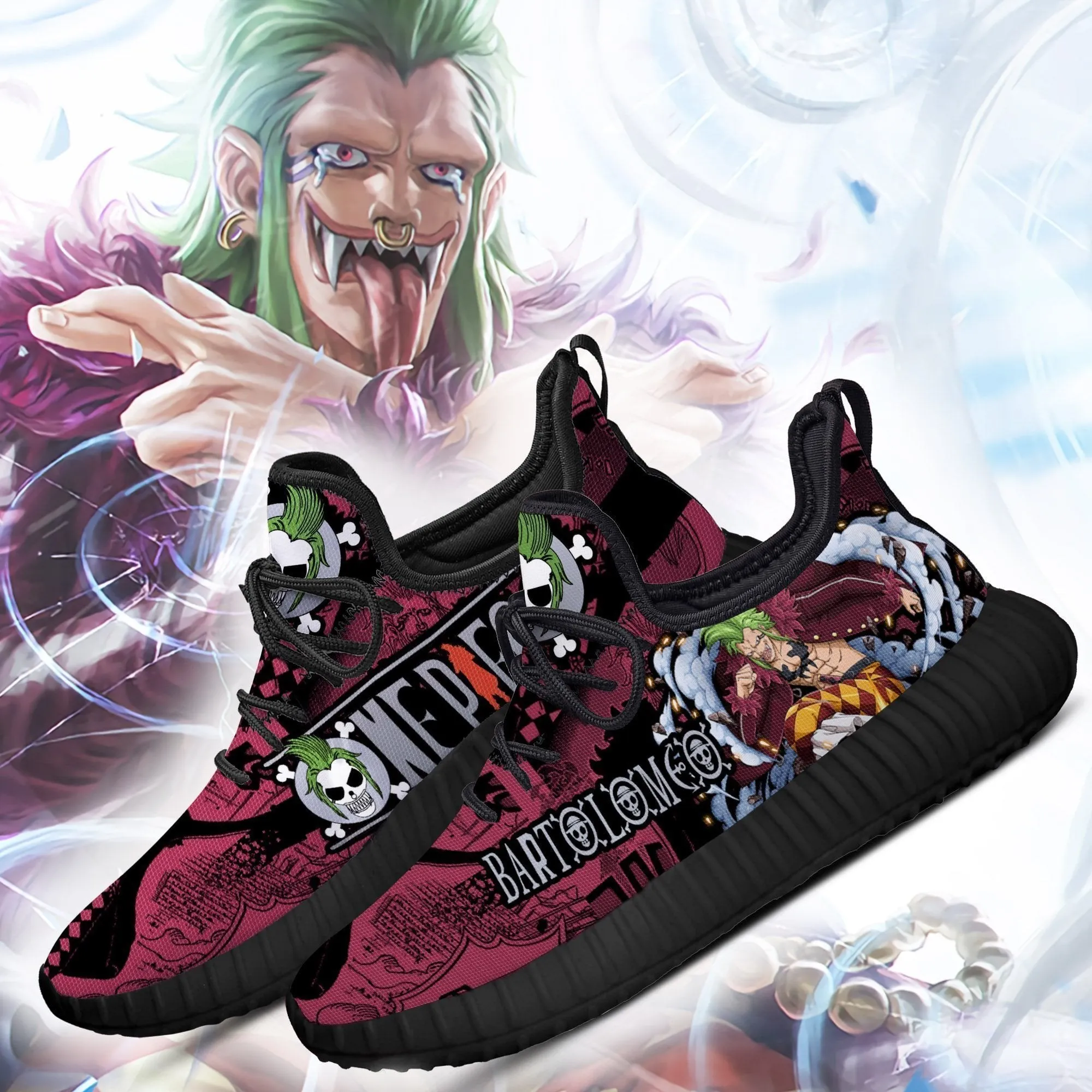 Bartolomeo Reze Shoes OP Anime Shoes Fan Gift Idea TT04