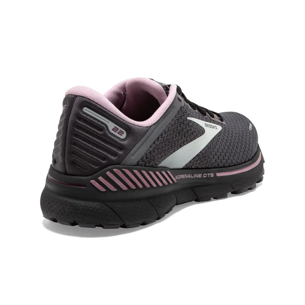 'Brooks' Women's Adrenaline GTS 22 - Pearl / Black / Metallic