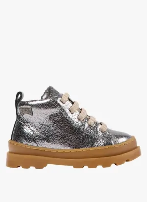 Camper: Brutus - Silver Boot / Lace-up