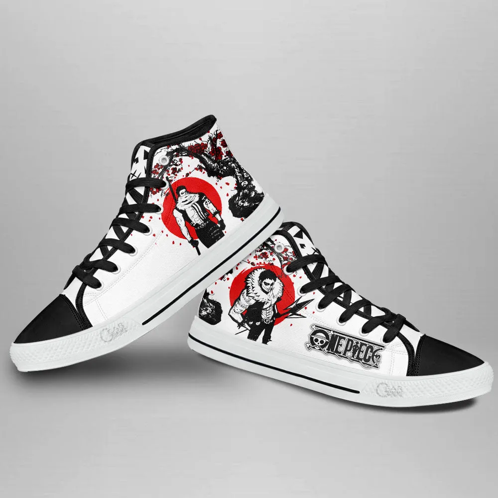 Charlotte Katakuri High Top Shoes Anime OP Sneakers Japan Style