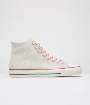 Converse Cons CTAS Pro Hi Outdoor Shoes - Egret / Red / Blue