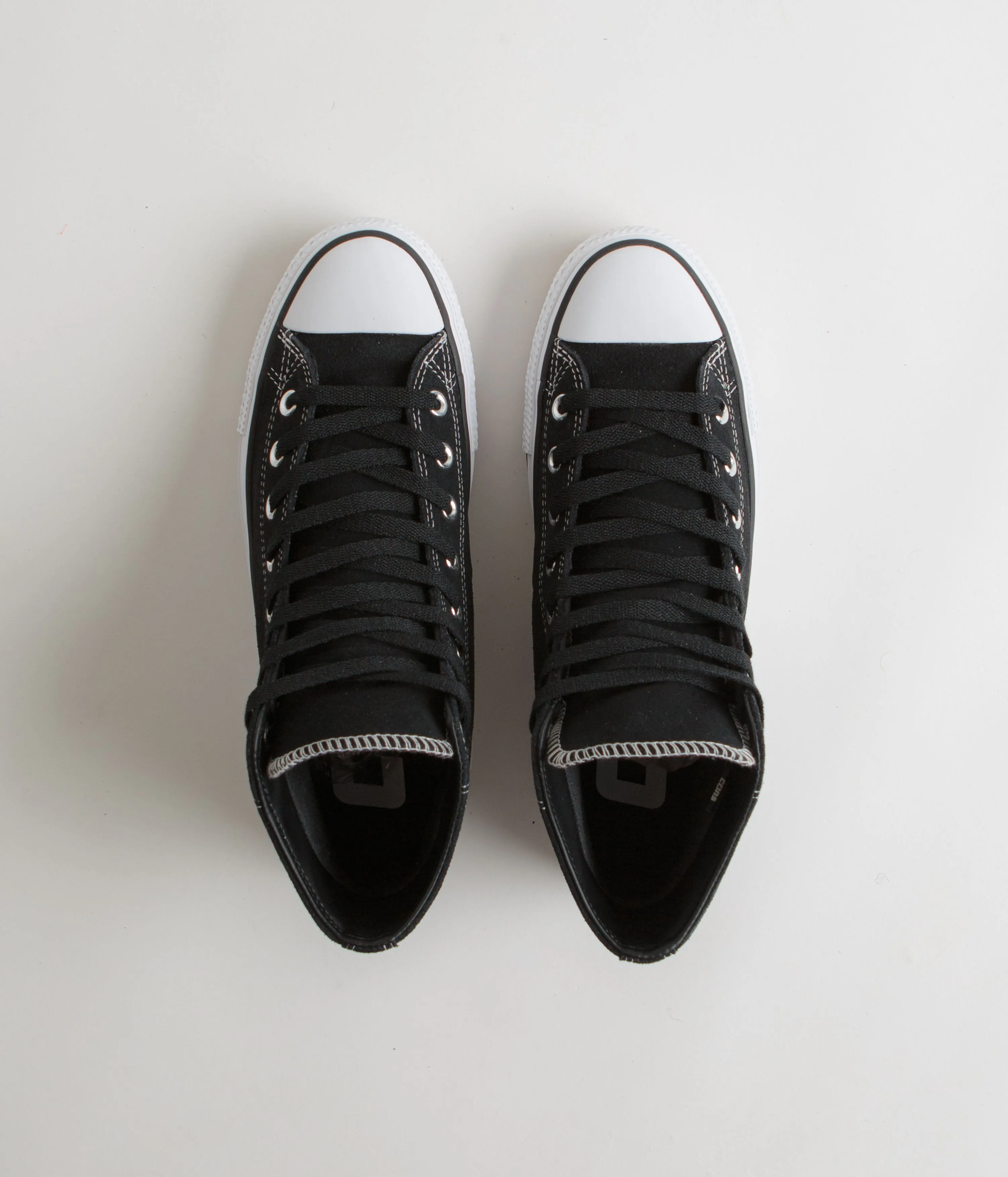 Converse Cons CTAS Pro Hi Shoes - Black / Black / White