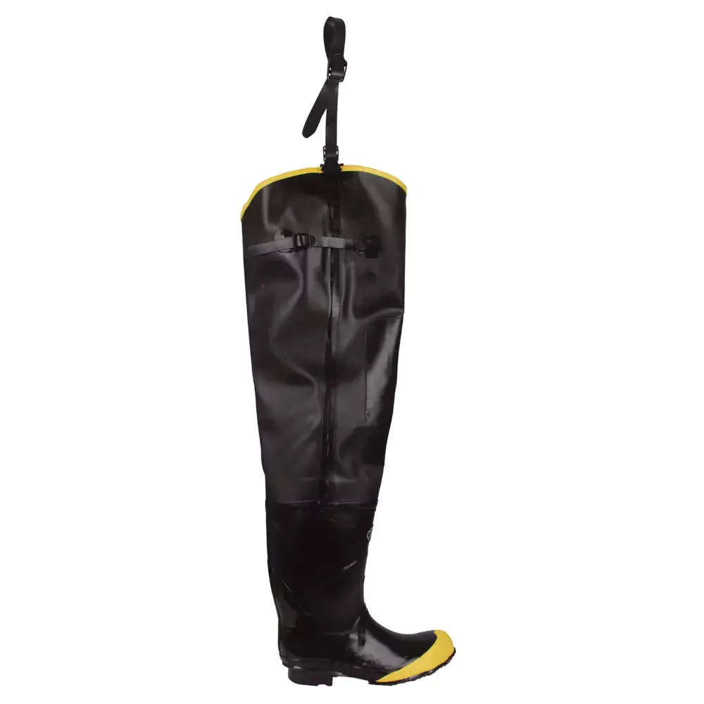 Cordova® Rubber Steel Toe Boots - 36" Length - Black - BHS