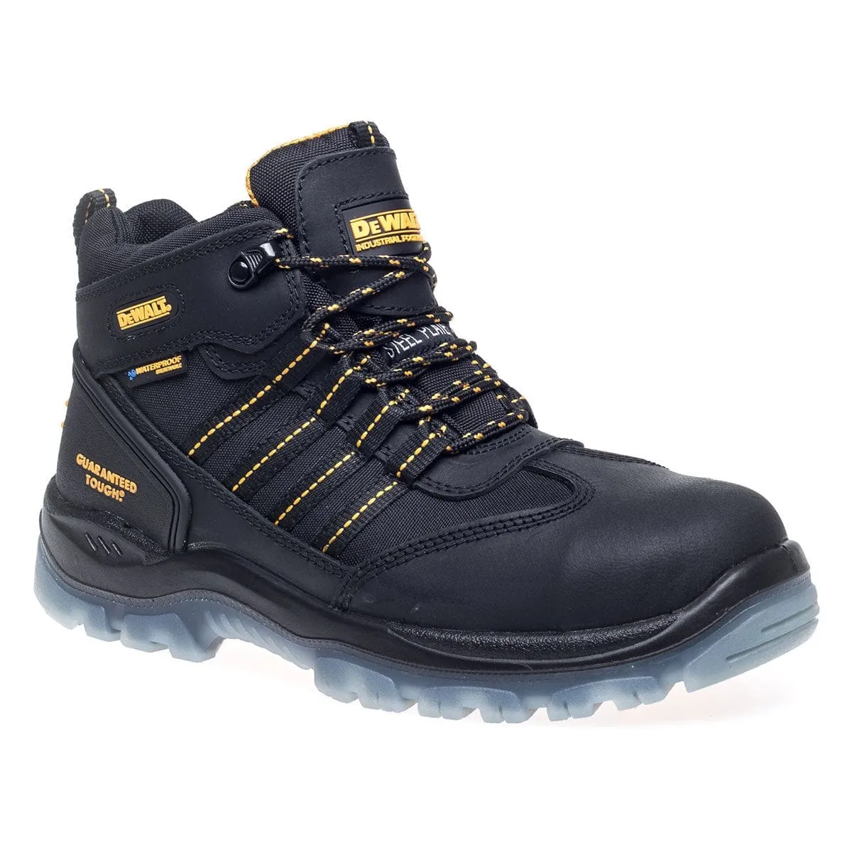 DEWALT Nickel Mens, Waterproof, Steel Toe Safety Boot