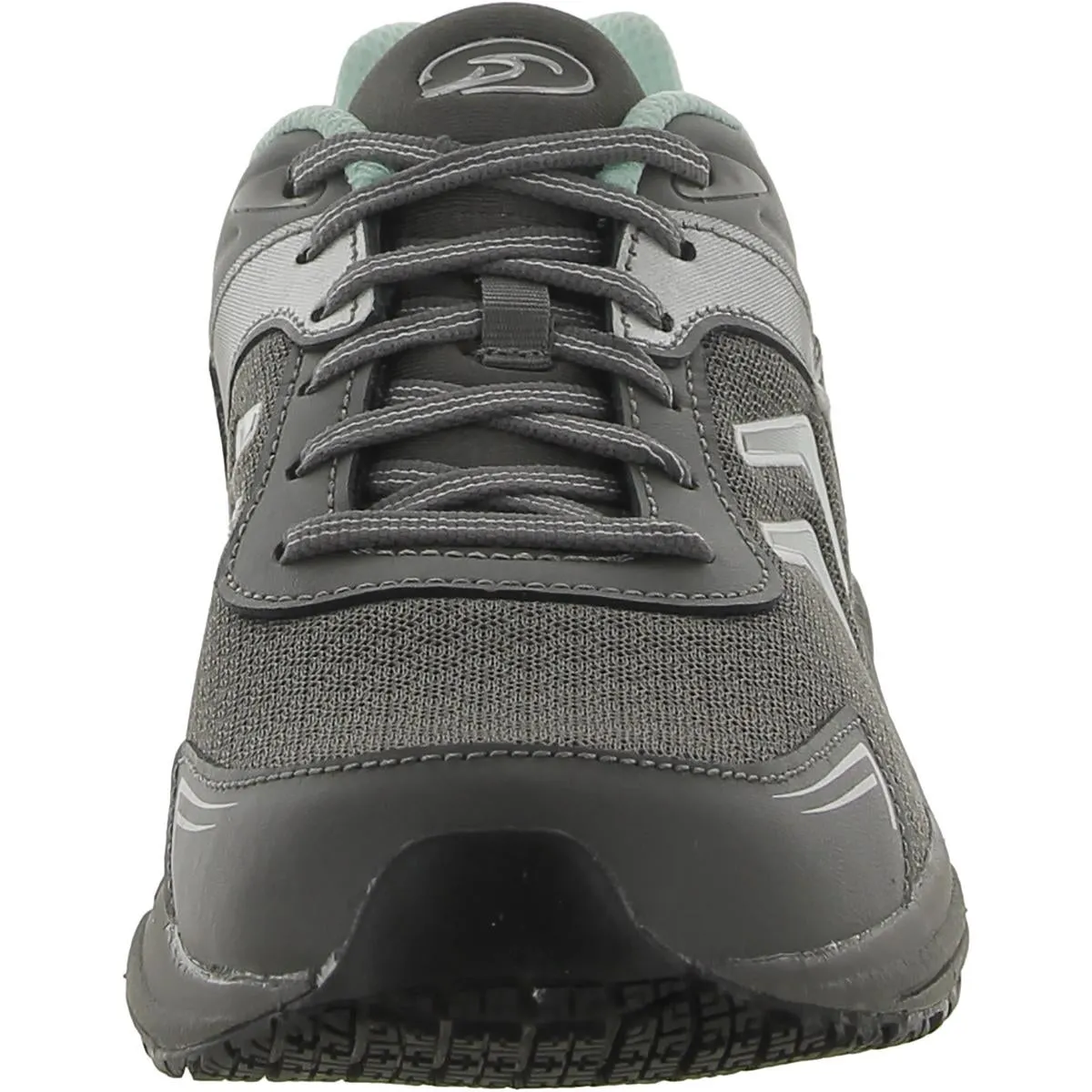 Dr. Scholl's Shoes Womens Steel Grey Leather Walking Running & Training Shoes