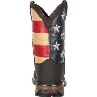 DURANGO Youth's Lil' Rebel Flag Western Boot DBT0160