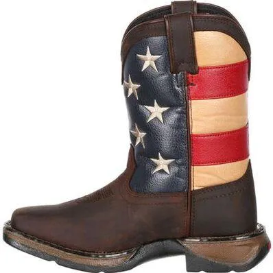 DURANGO Youth's Lil' Rebel Flag Western Boot DBT0160