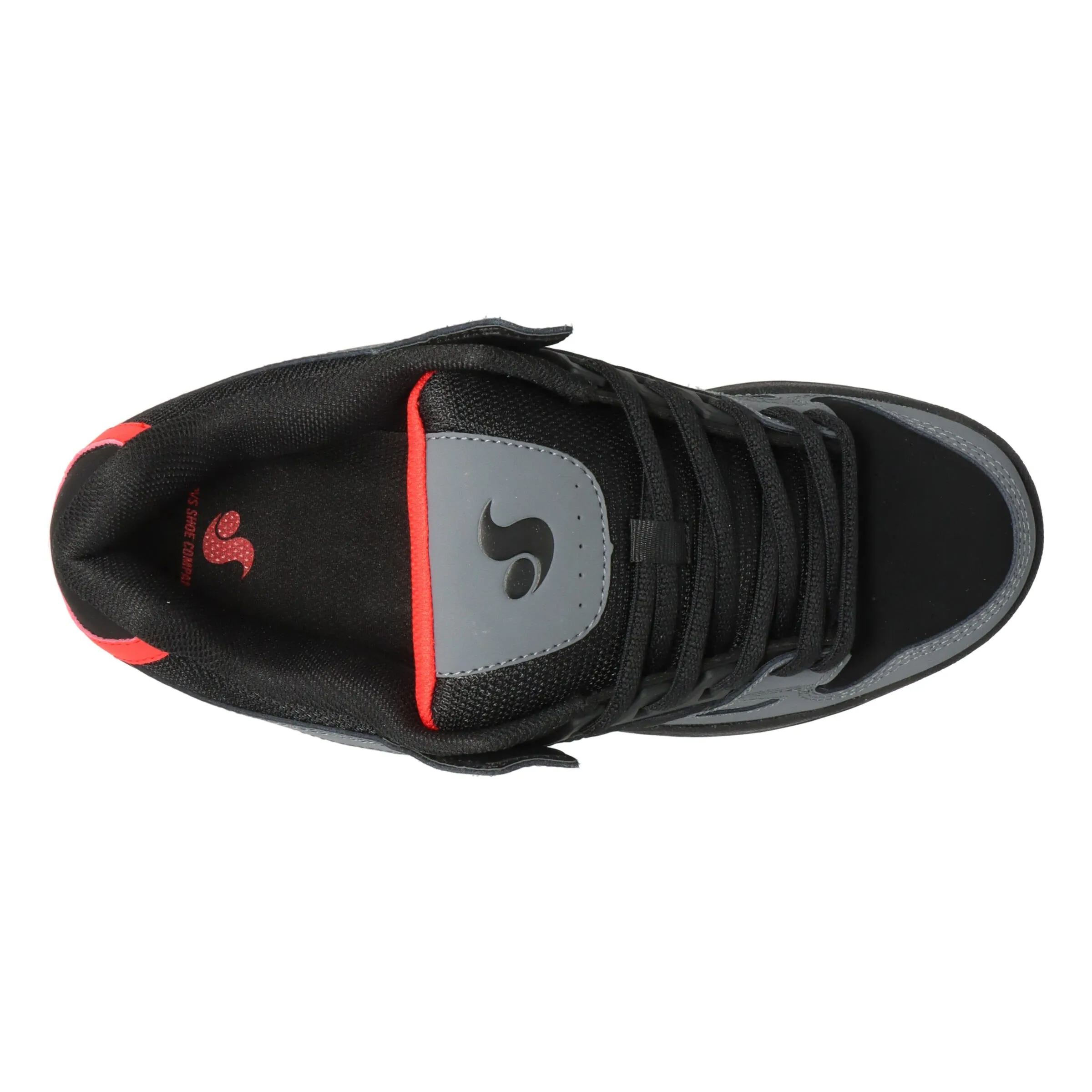 DVS Celsius Black Charcoal Fiery Red