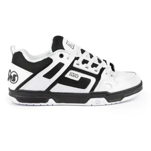 DVS Comanche White Black White Leather