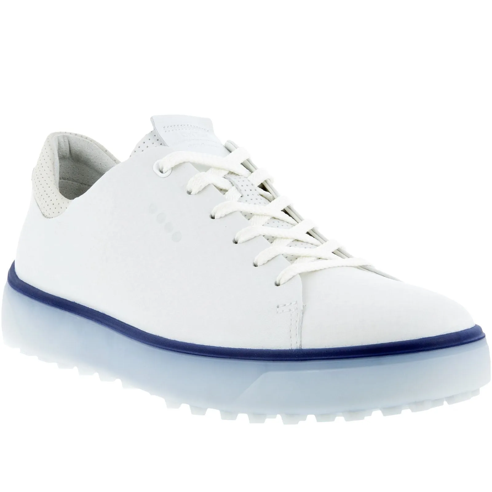 ECCO Mens Tray Leather Golf Shoes