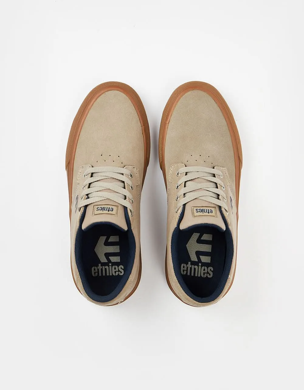 Etnies x Michelin Singleton Vulc XLT Skate Shoes - Tan/Gum