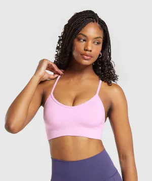 GS x Anna Sports Bra - Lilac Pink