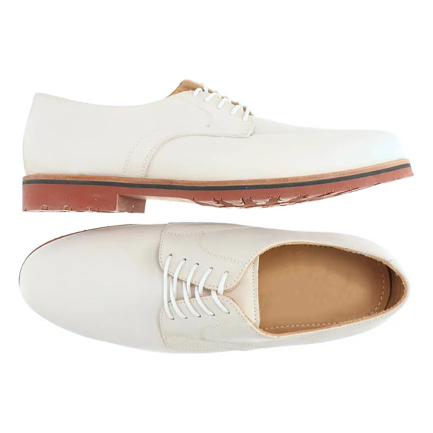 Haspel x T.B. Phelps Sport Oxford - White Nubuck