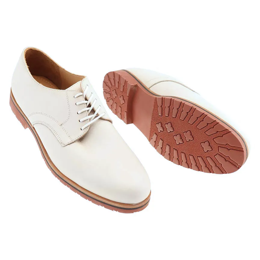 Haspel x T.B. Phelps Sport Oxford - White Nubuck