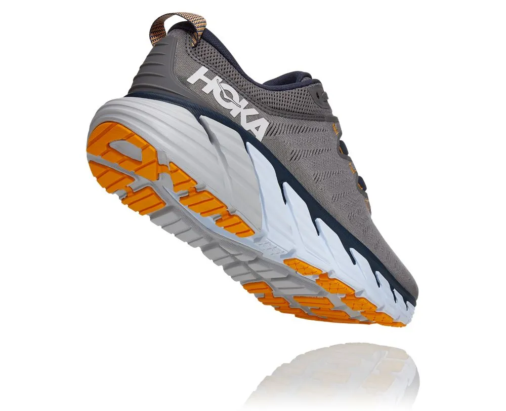 'HOKA' Men's Gaviota 3 - Charcoal Grey / Ombre Blue