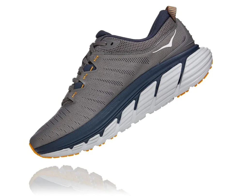 'HOKA' Men's Gaviota 3 - Charcoal Grey / Ombre Blue