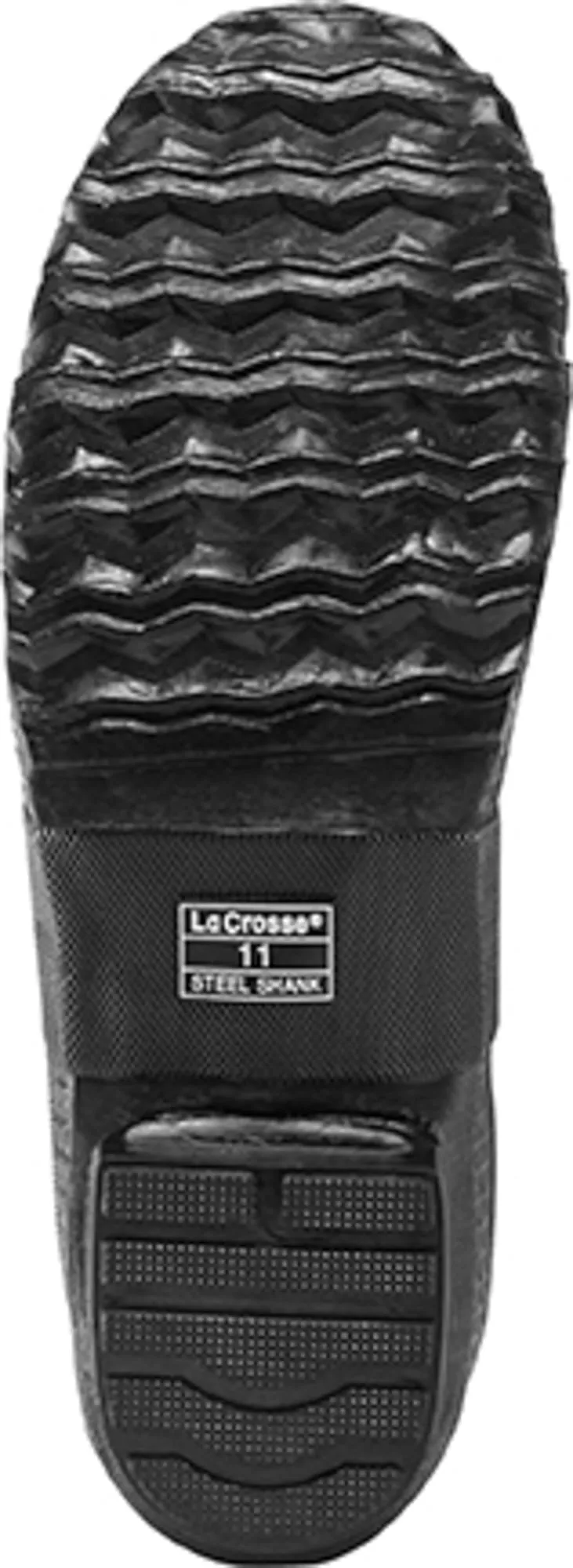 Lacrosse Premium Knee Mens Black Rubber 16in ST Work Boots