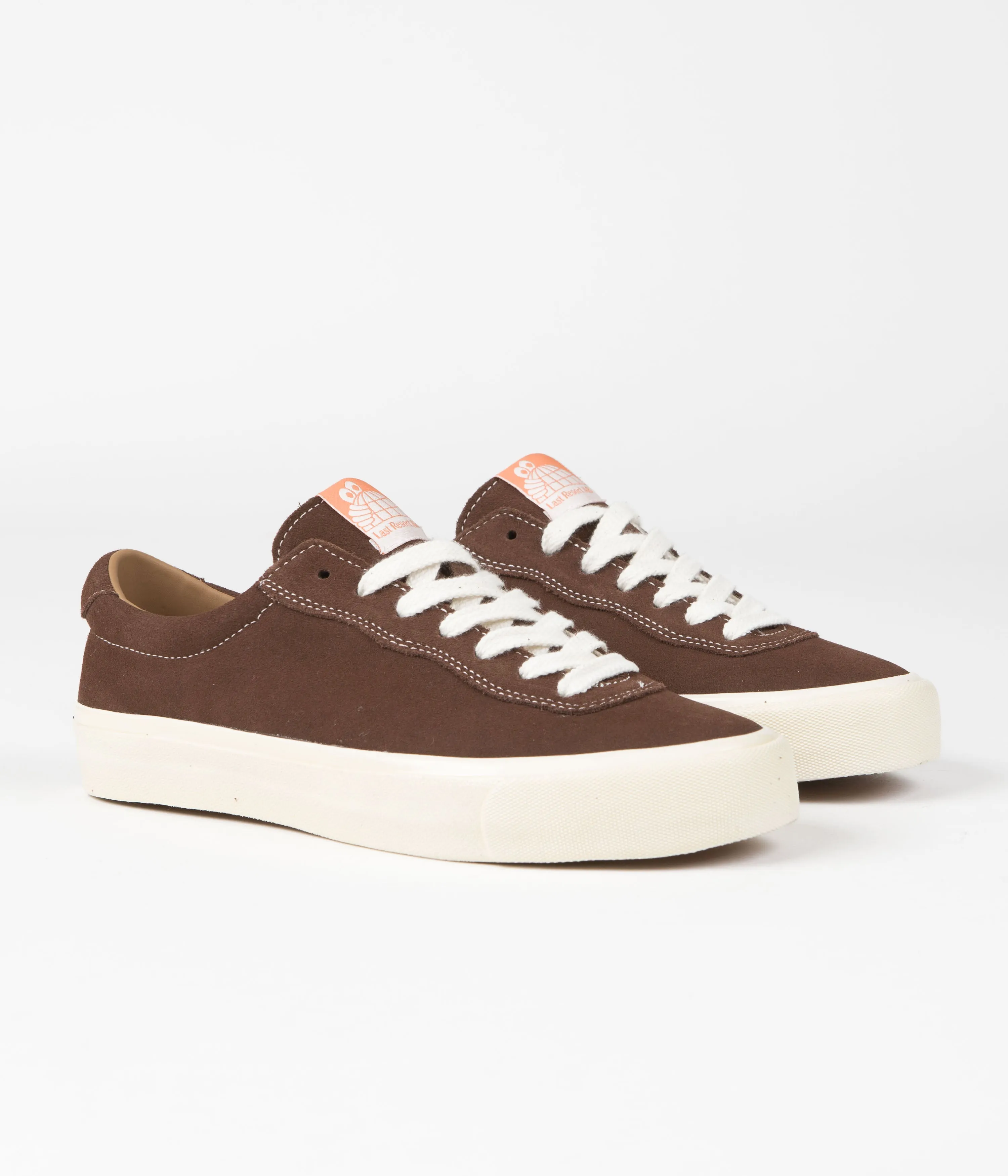 Last Resort AB VM001 Suede Shoes - Choc Brown / White