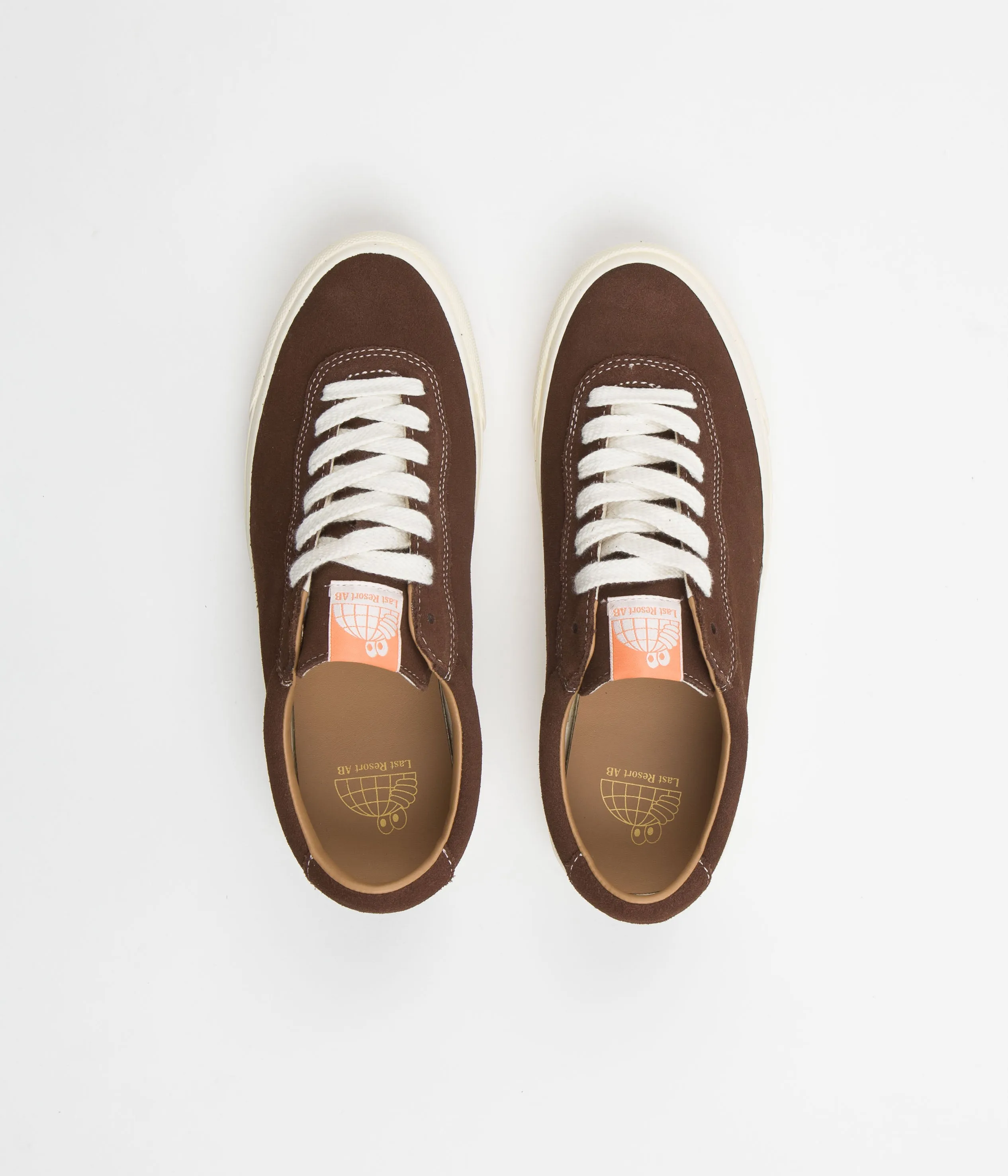 Last Resort AB VM001 Suede Shoes - Choc Brown / White