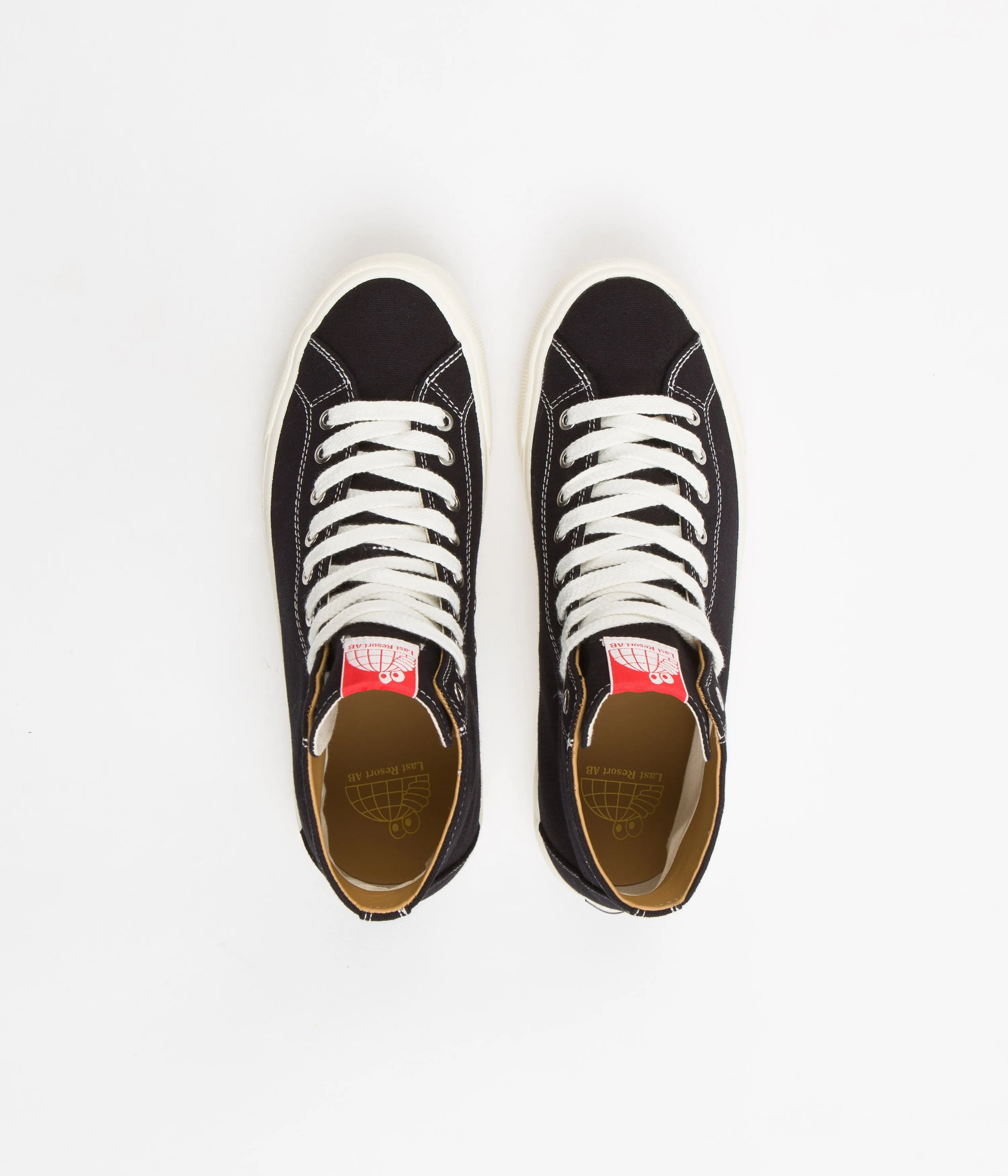 Last Resort AB VM003 Canvas Hi Shoes - Black / White