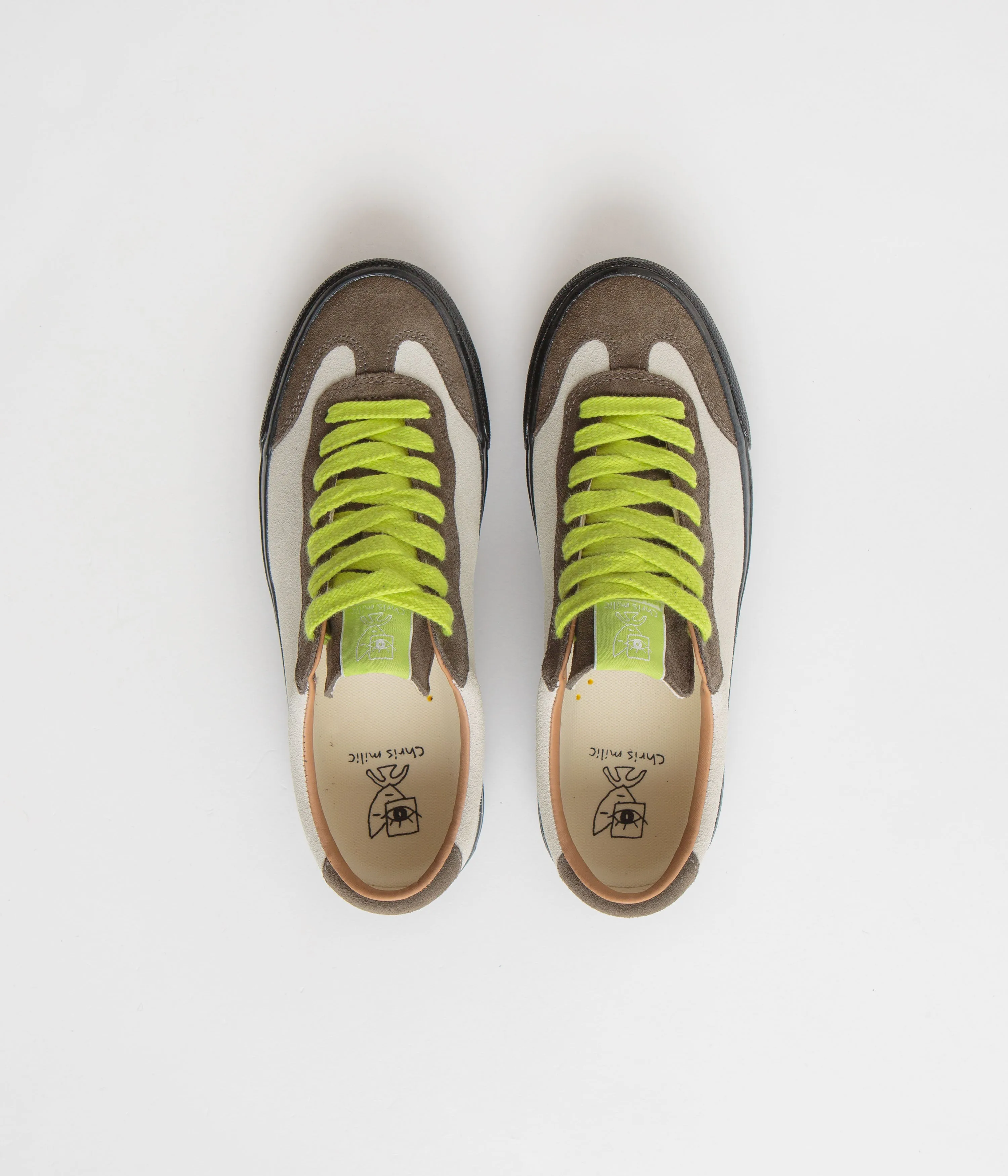 Last Resort AB VM004 Milic Shoes - Olive Cream / Black