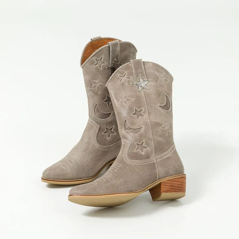 Moon Light Western Boots