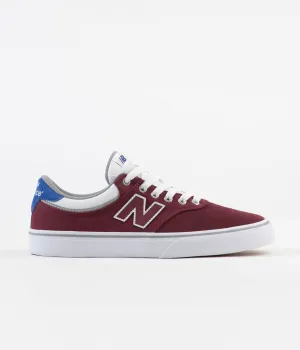 New Balance Numeric 255 Shoes - Burgundy / Royal