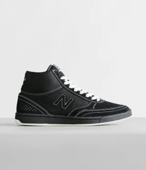 New Balance Numeric 440 Hi Shoes - Black / White