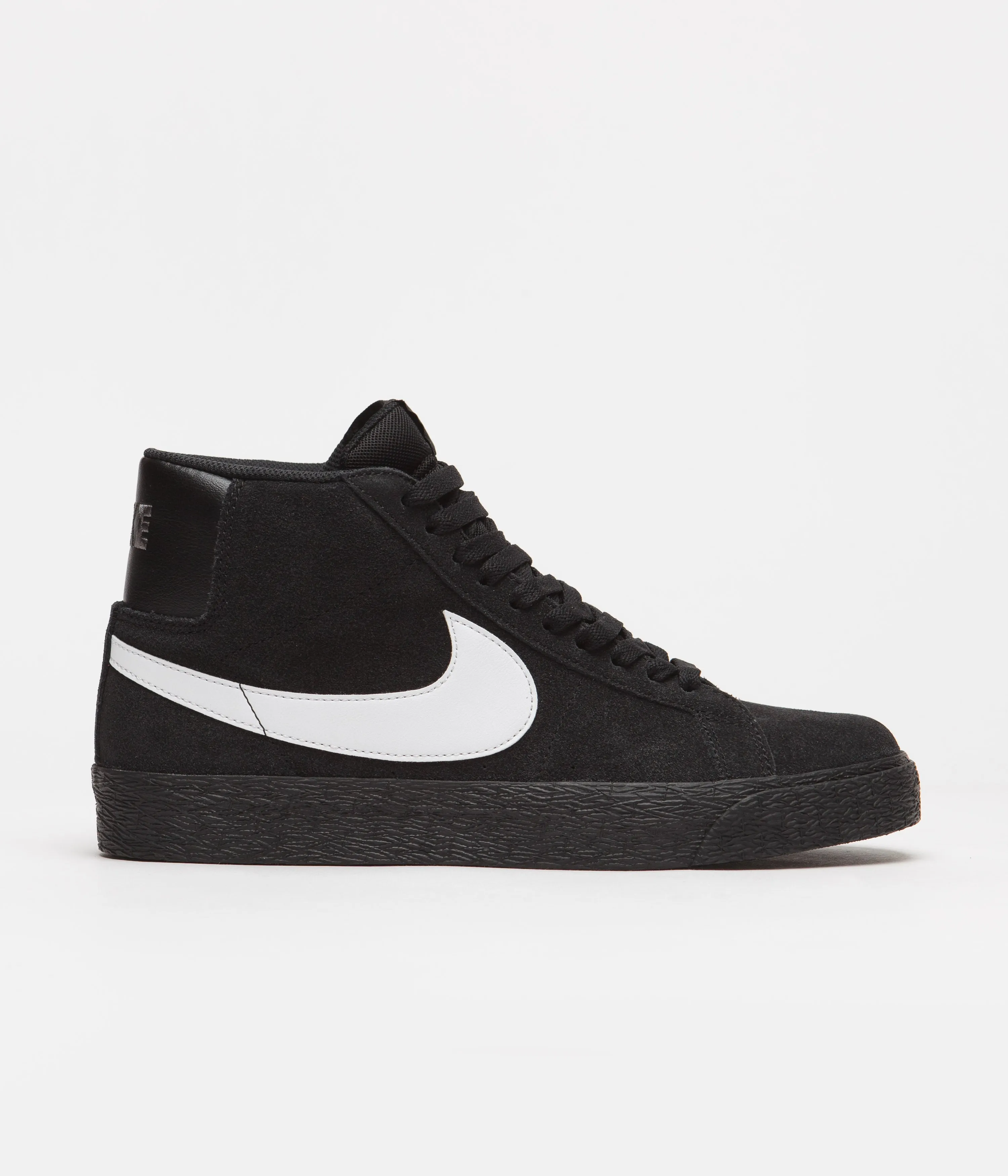 Nike SB Blazer Mid Shoes - Black / White - Black - Black