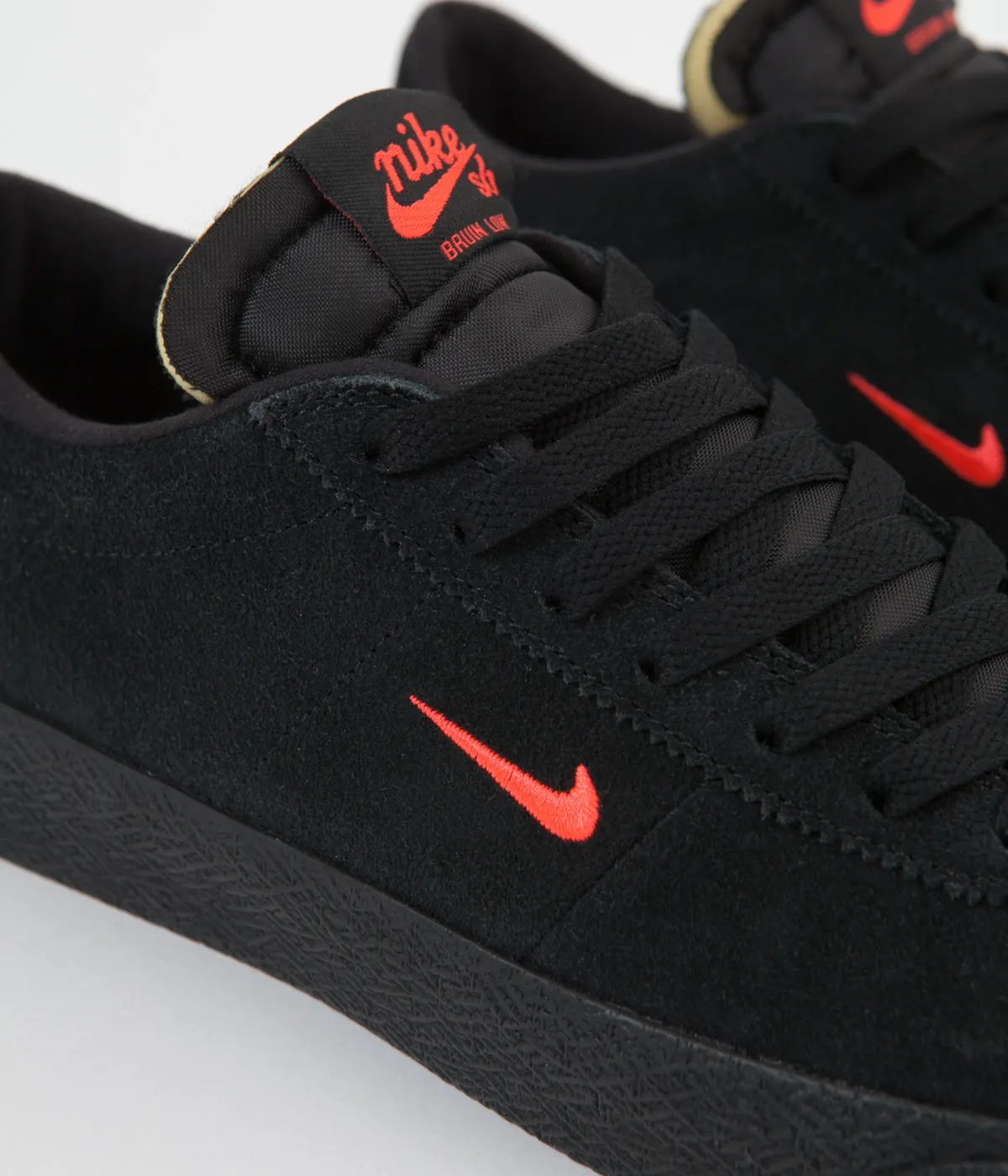 Nike SB Bruin Ultra Shoes - Black / Bright Crimson - Black