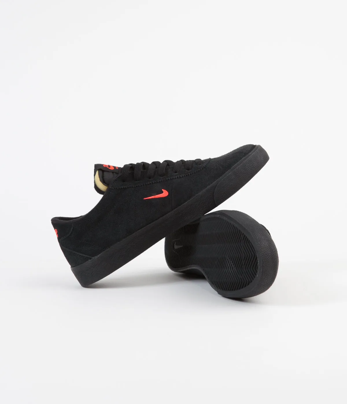 Nike SB Bruin Ultra Shoes - Black / Bright Crimson - Black