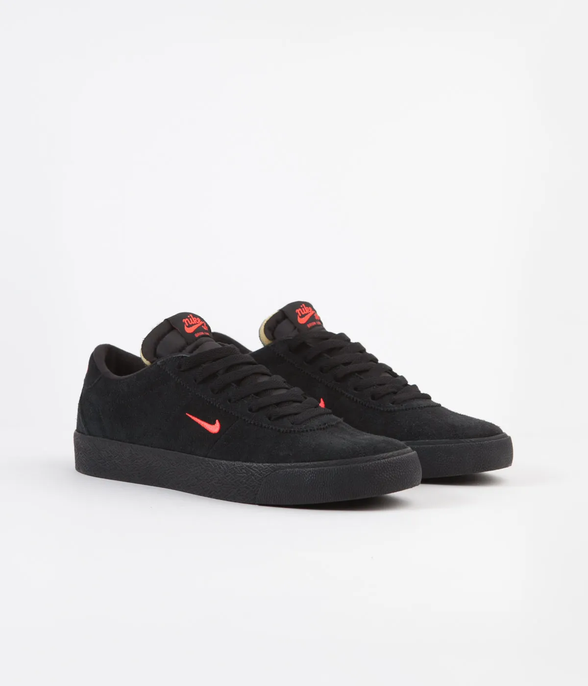 Nike SB Bruin Ultra Shoes - Black / Bright Crimson - Black