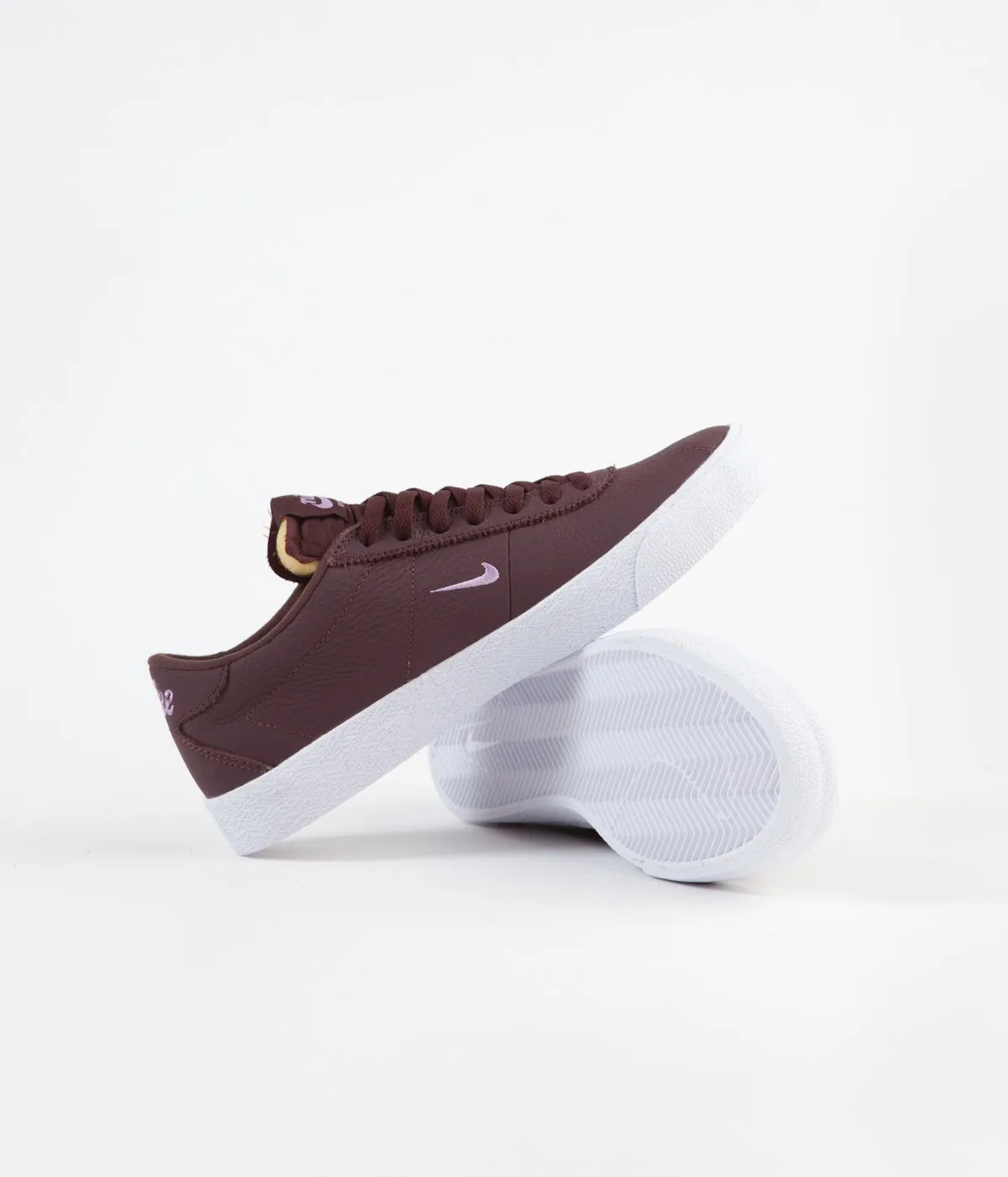 Nike SB Bruin Ultra Shoes - Mahogany / Violet Star