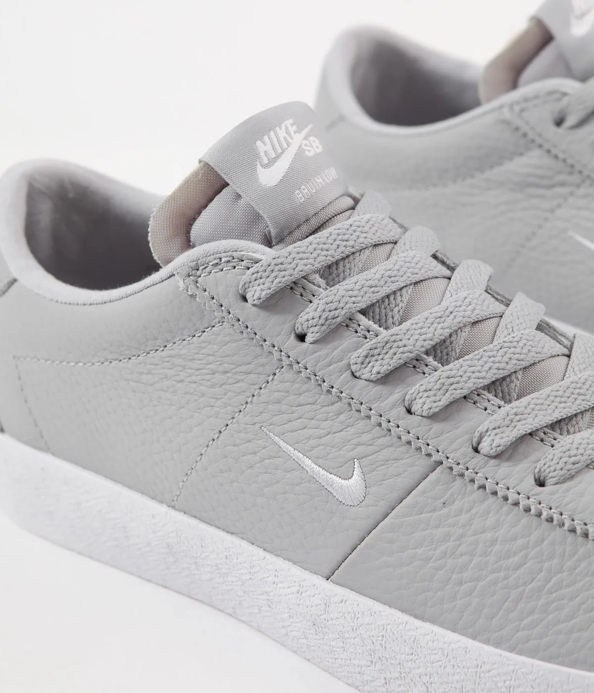 Nike SB Bruin Ultra Shoes - Wolf Grey / White - Wolf Grey - White