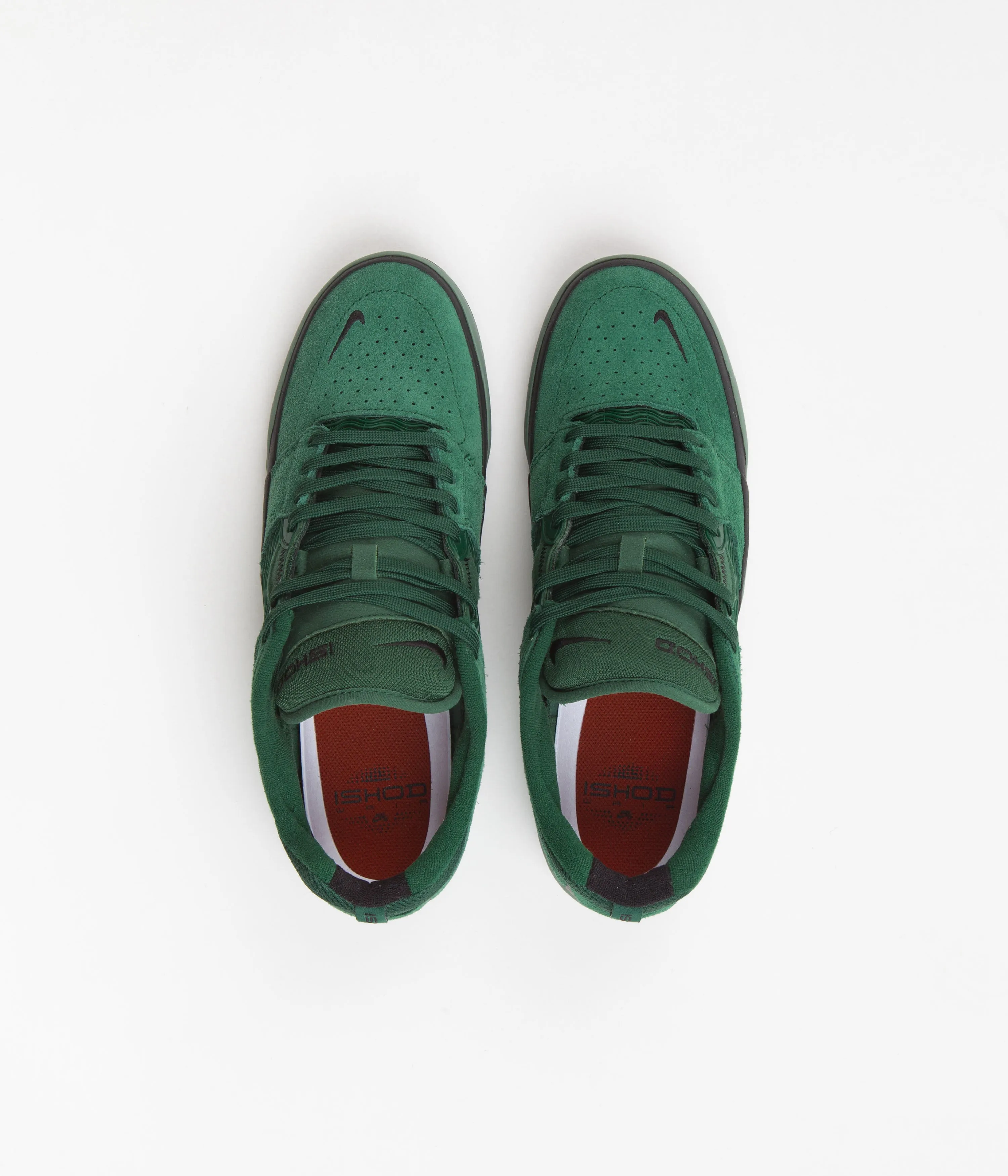 Nike SB Ishod Shoes - Gorge Green / Black - Dutch Green - Black