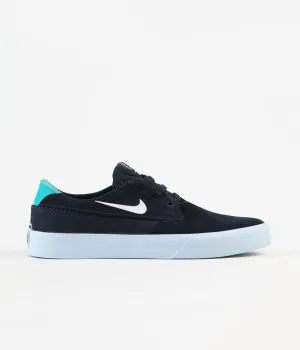 Nike SB Shane Shoes - Dark Obsidian / White - Hyper Jade