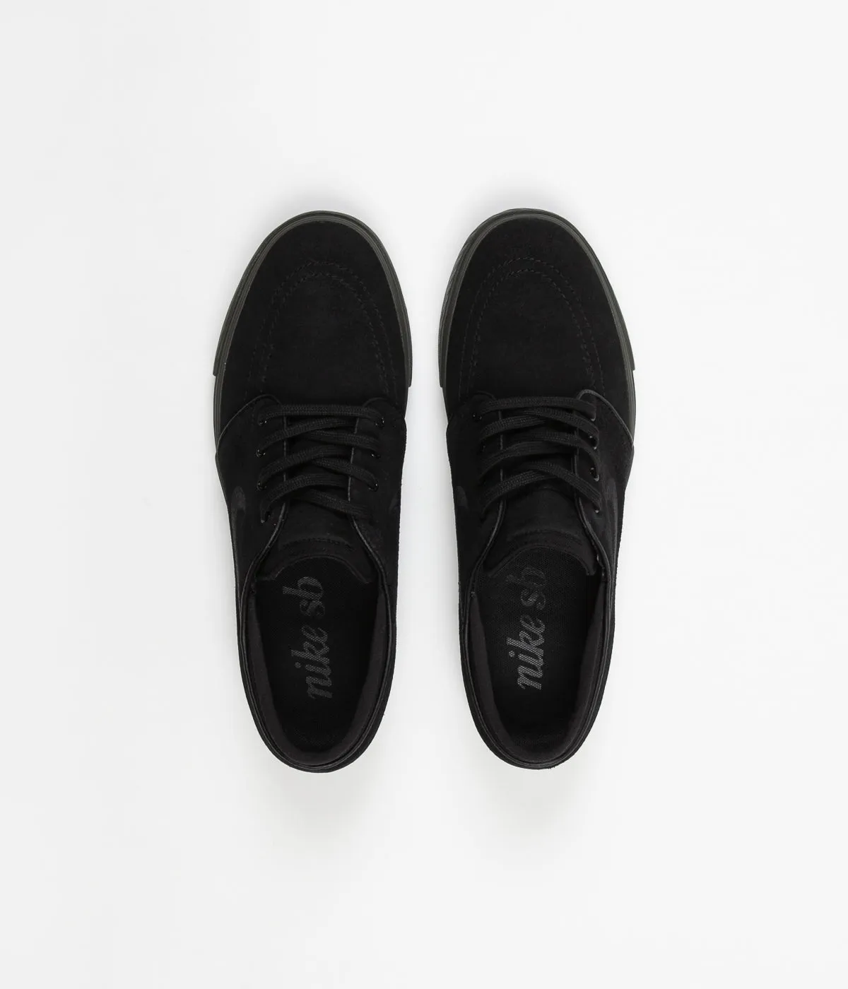 Nike SB Stefan Janoski Shoes - Black / Black - Sequoia