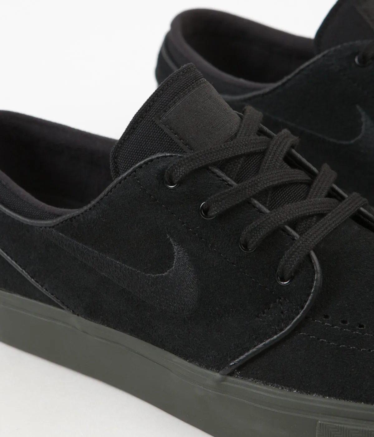 Nike SB Stefan Janoski Shoes - Black / Black - Sequoia