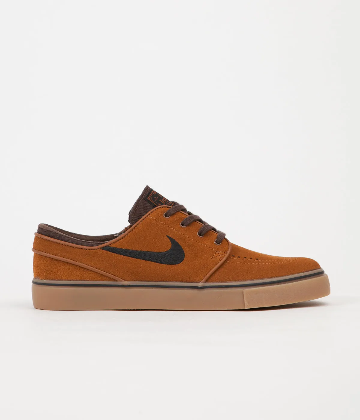 Nike SB Stefan Janoski Shoes - Hazelnut / Black - Baroque Brown - Gum Light Brown