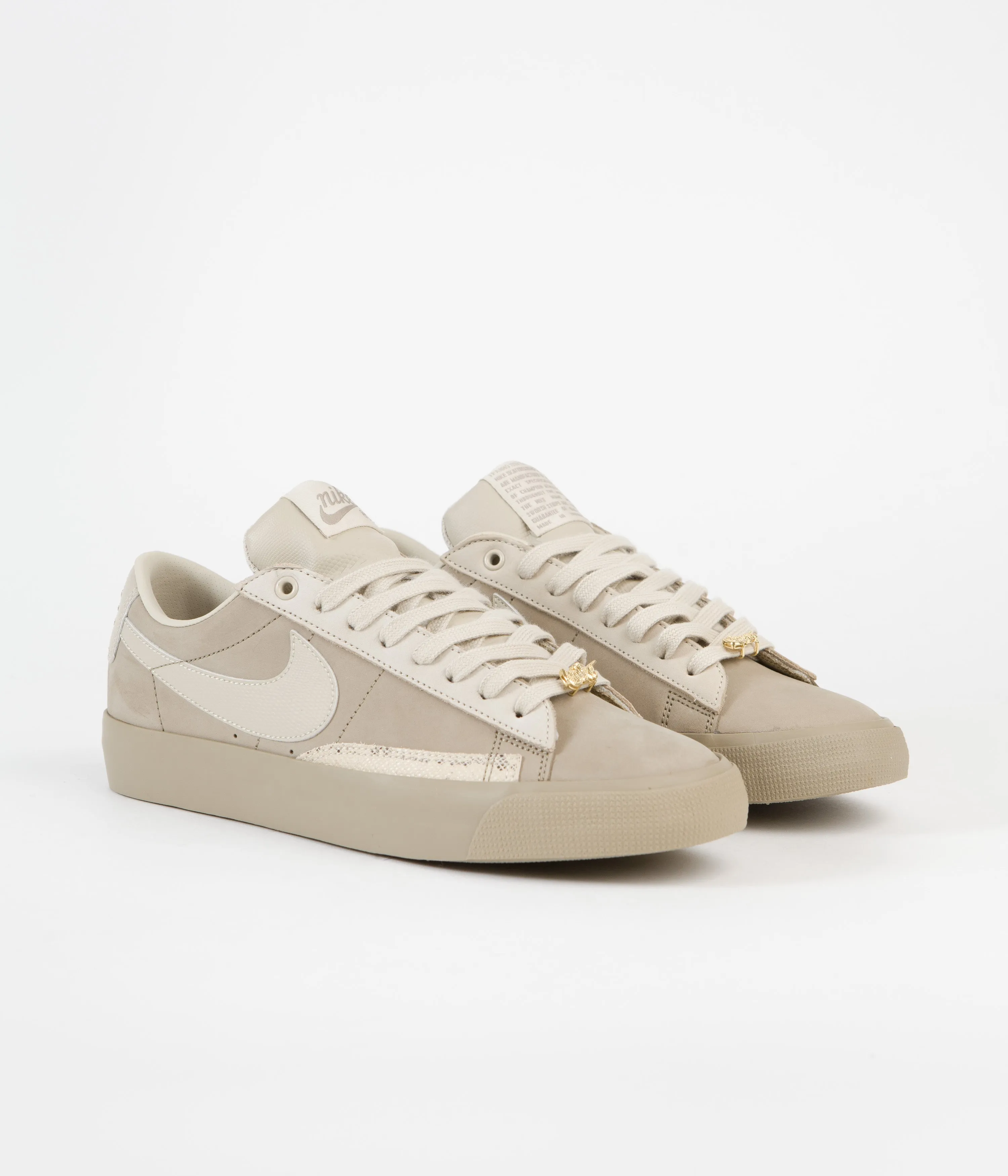 Nike SB x FPAR Blazer Low Shoes - Khaki / Rattan