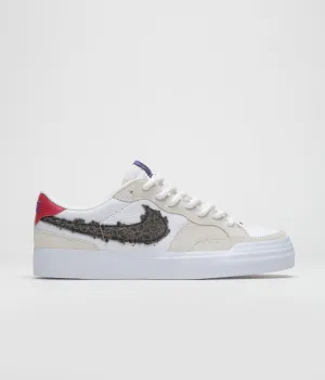 Nike SB x Sky Brown Pogo Plus Shoes - Sail / White - Gym Red - Black