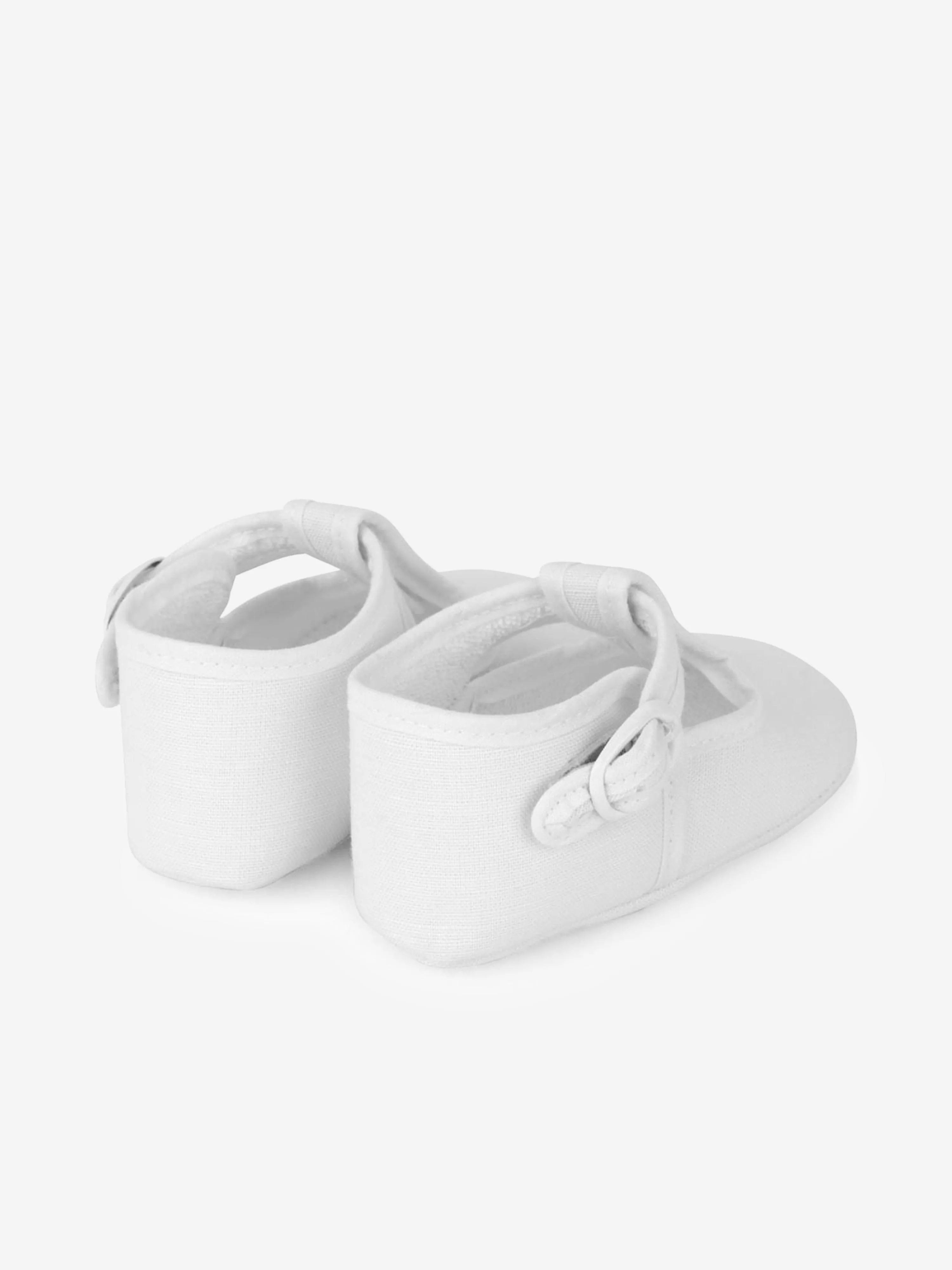 Paz Rodriguez Baby Cotton & Linen Pre-Walkers Shoes